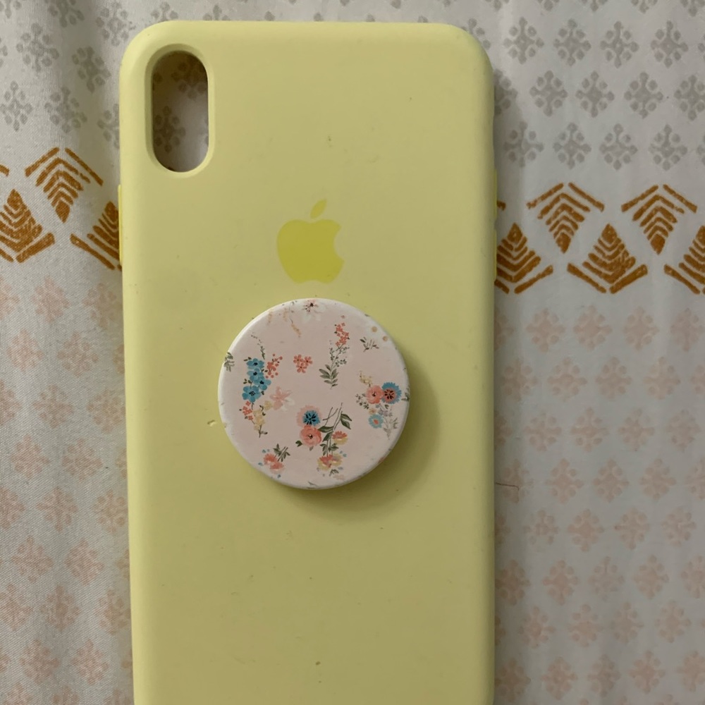APPLE IPHONE XS MAX SILICONE PHONE CASE